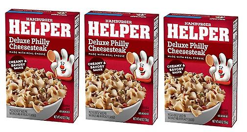 Hamburger Helper Deluxe Philly Cheesesteak Creamy & Savory Sauce 3 Pack