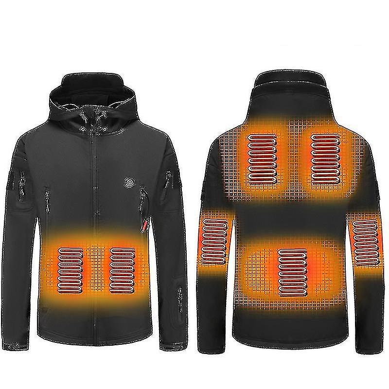 Heated Jacket, Waterproof Winter Outdoor Heated Jacket Heated Jacket Coat
