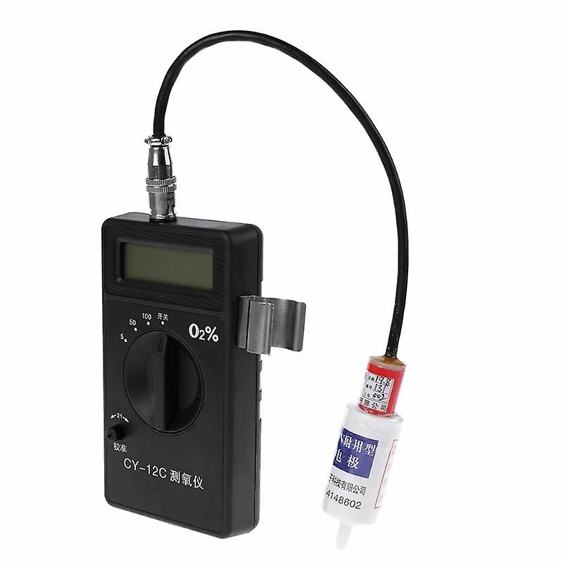Gas Analyzer Professional Portable O2 Oxygen Concentration Content Tester Meter High Accuracy Oxygen Detector Monitor