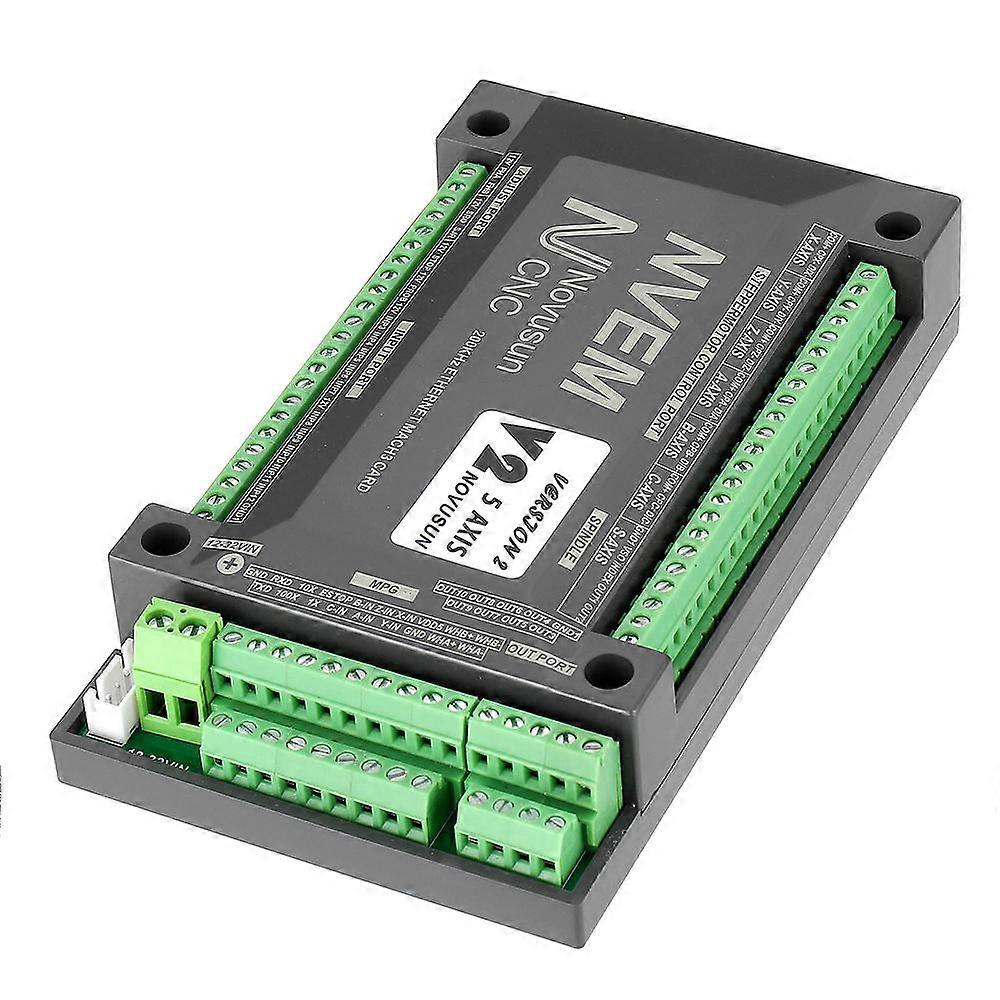 5 Axis Cnc Controller Ethernet Mach3 Usb Interface Board Card Novusun For Cnc Engraving Stepper Motor