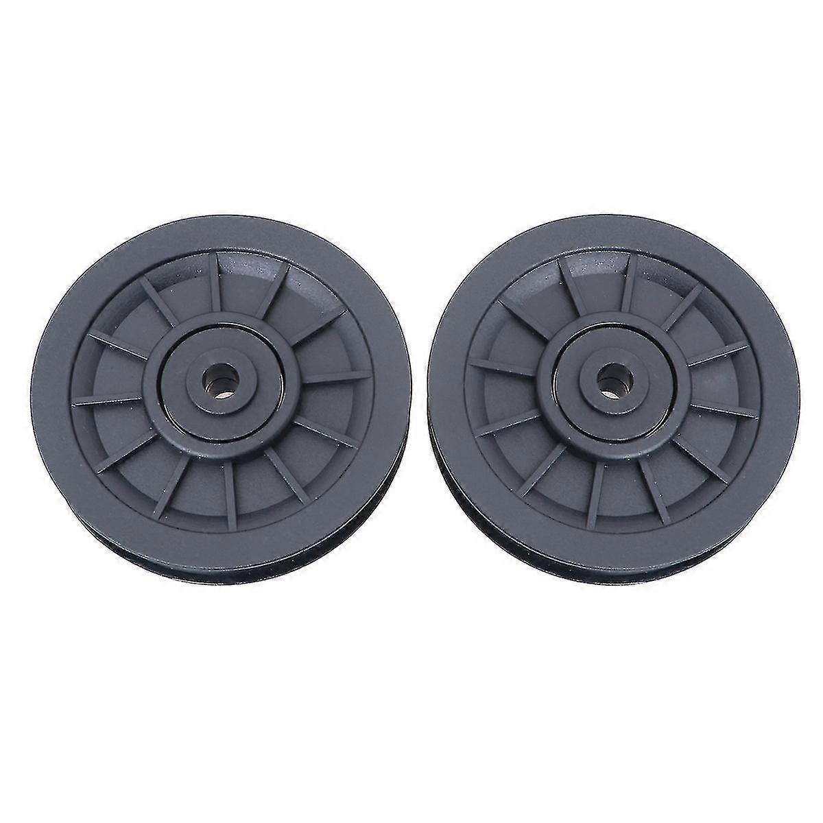 2pcs Universal Bearing Pulley Wheel