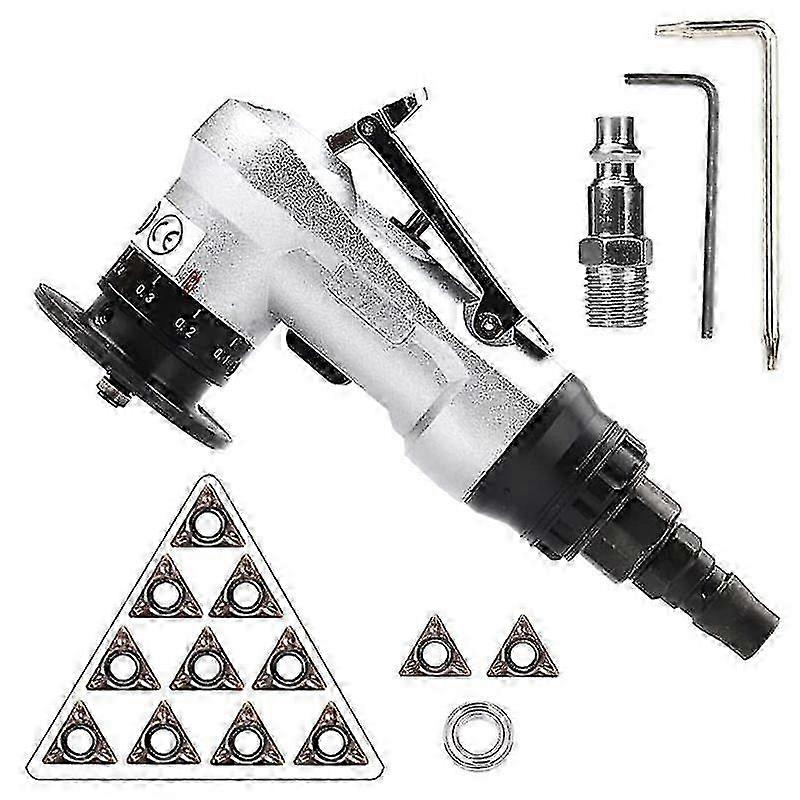 Chamfering Machine Set and Replaceable Blades, 45 Degree Manual Linear Pneumatic Chamfering Tool com