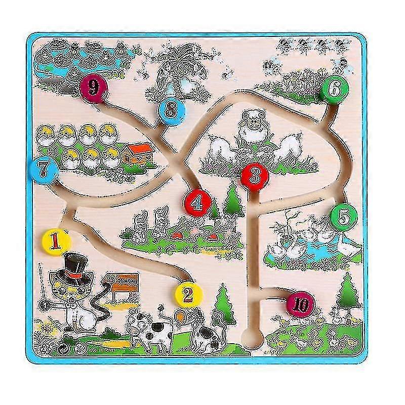 1pc Interesting Kids Educational Toys Number Moving Toys Logic Game Playthings