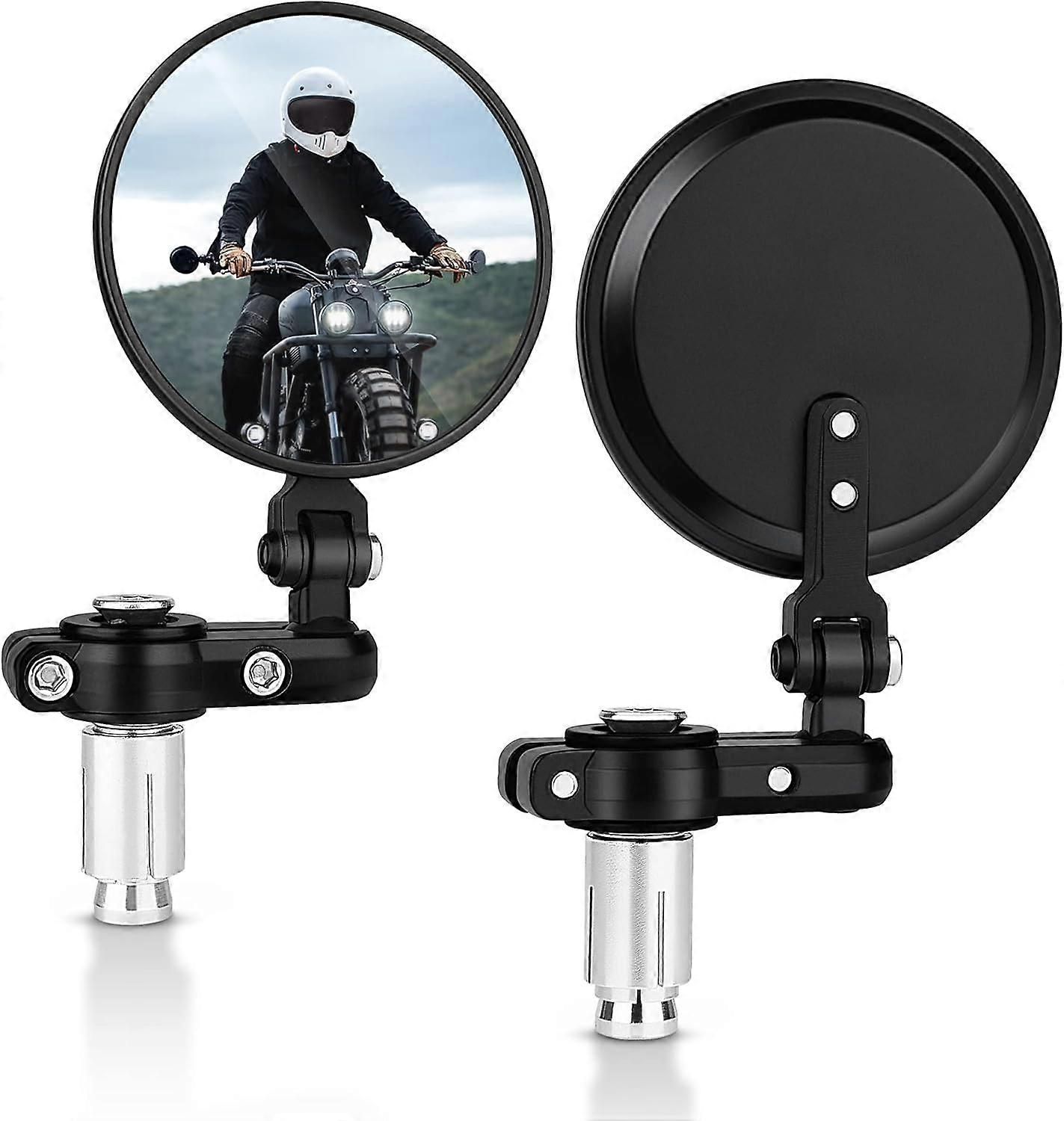 Motorcycle Mirror (2-Pack), Motorcycle Handlebar Mirror Universal 7/8