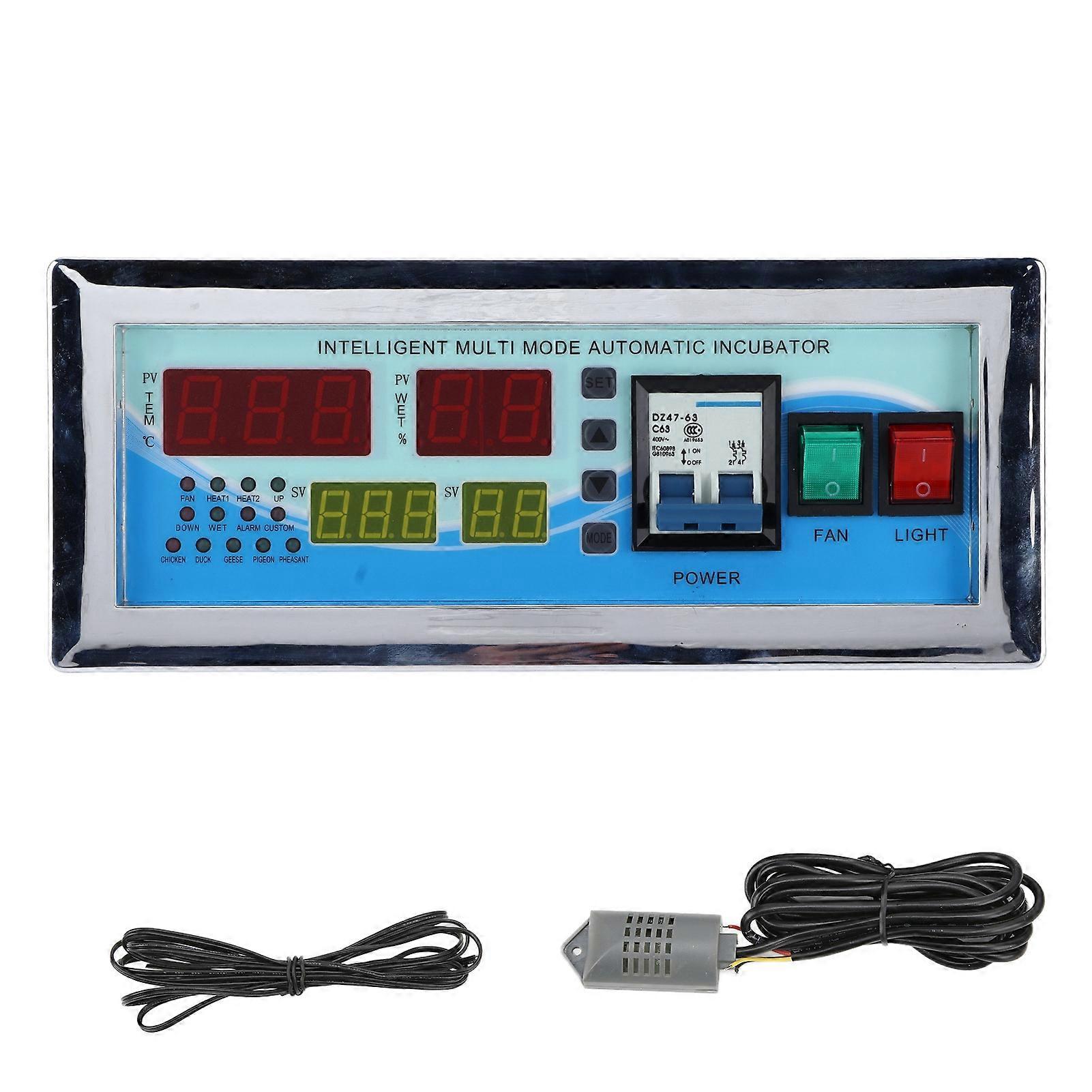 Incubator Controller Multifunction Automatic Temperature and Humidity Incubator Management System for Intelligent Farm220V