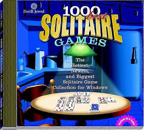 1000 Solitaire Games - PC CD - New & Sealed