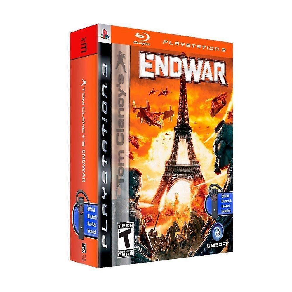 Tom Clancys End War Headset Bundle  Game -  - PAL - New & Sealed