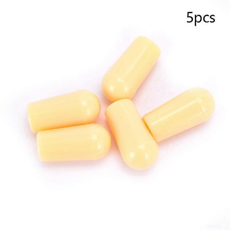 5 Pcs 3 Way Selector for Fender Telecaster Guitar Replacement Parts Plastic 3 Way Toggle Tip Knobs Switch Tip