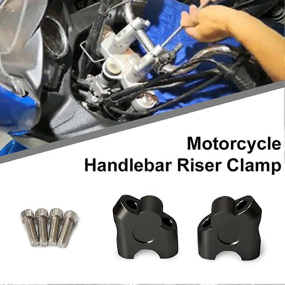 Motorcycle Handlebar Riser Clamp 22MM Universal Motorcycle Clamp Bar Risers Motorcycle Accessories
