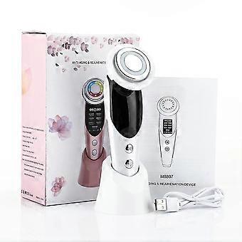 7 In 1 Facial Massager Mesotherapy Radiofrequency For Face EMS Skin Tightening Lifting Device