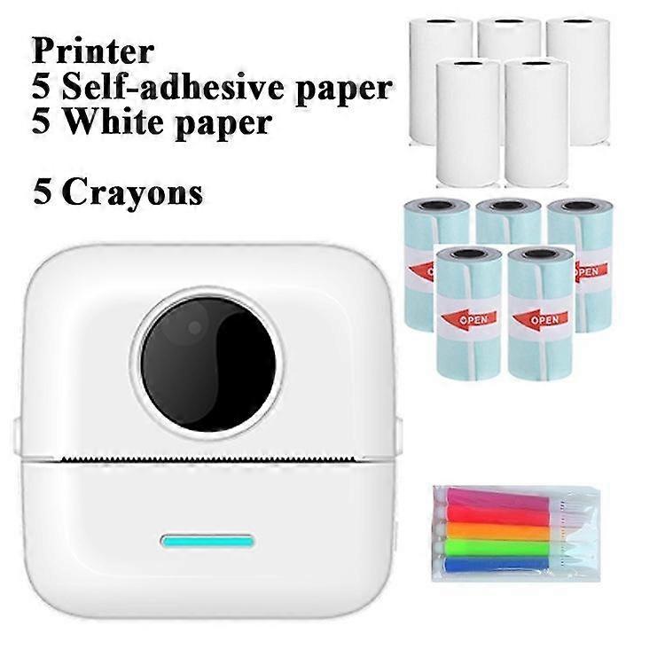 Portable Mini Pocket Printer Label Photo Bluetooth Thermal Printer