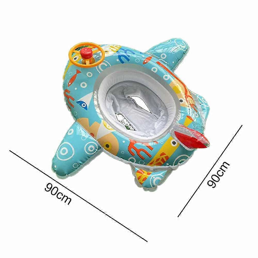 Crianças infláveis flutuam air bed lake barco boiando flutua com 2 alças anel de natação compatível com meninas meninos