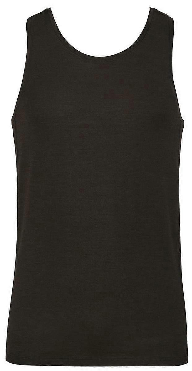 Falke Daily ClimaWool Singlet Top - Black