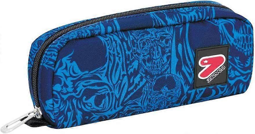 Seven School Stiftehalter - Crowdy - Blau