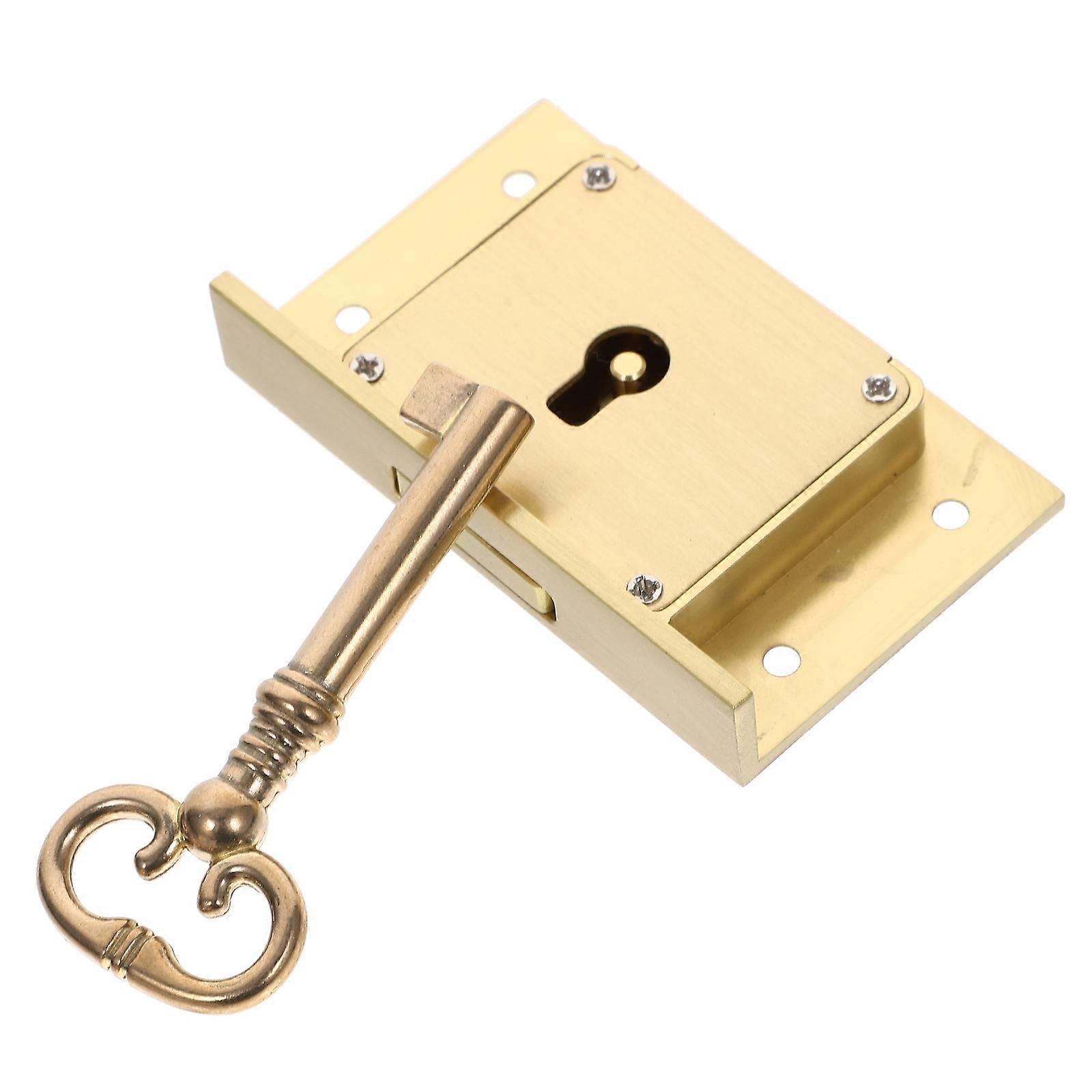 File Cabinet Lock Secure Drawer Lock Brass File Safety Lock Replacement