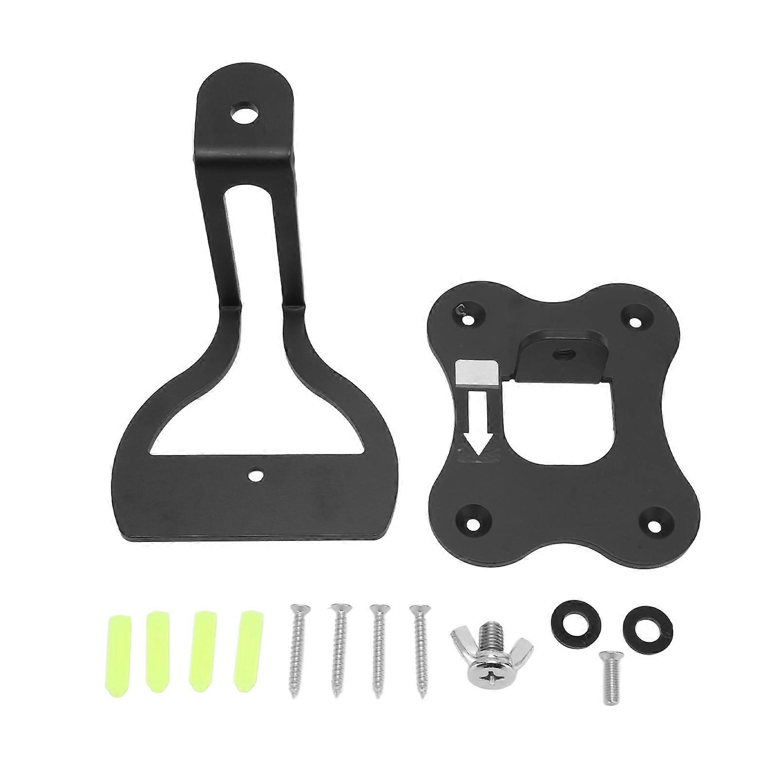 Speaker Wall Mount Bracket Thicken Metal Rotatable Stable Space Saving Wireless Speaker Accessory for SONOS Era 100 Black NO.4765