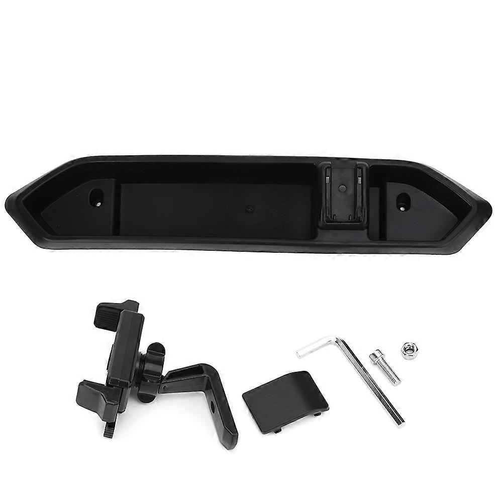 360 Rotation Mobile Phone Bracket Holder with Storage Box Fits for Jeep Wrangler JL 18-19