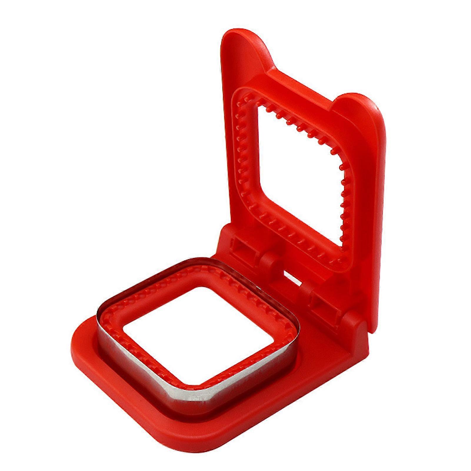 Round/Squared Sandwiches Cutter Sealer Easy Using Crustless Bread Making Tool for Home Kitchen