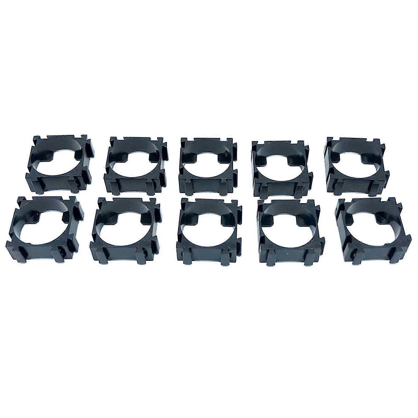 10 Pcs/set 18650 Battery Holder Bracket Plastic Bracket Pack Diy Accessories