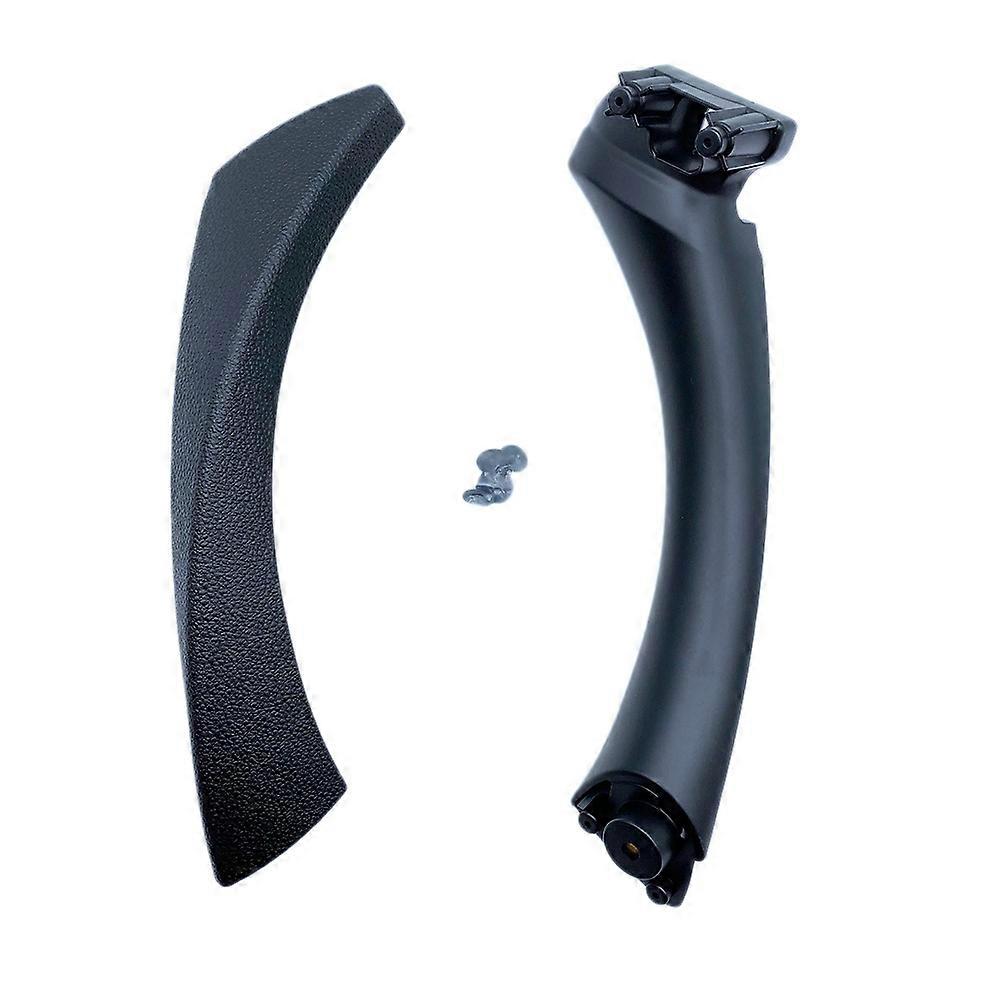 Car Left Interior Door Pull Handle with Cover Trim Replacement for- 3 Series E90 E91 E92 2004-2012