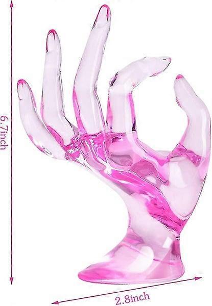 Plastic Mannequin Hand Jewelry Display Stand