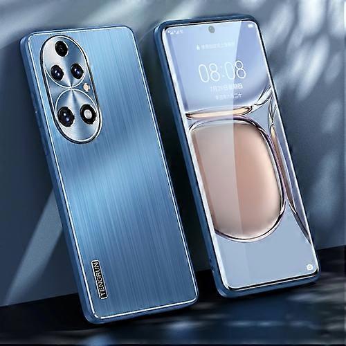 For Huawei P50 Brushed Texture Shockproof Phone Case