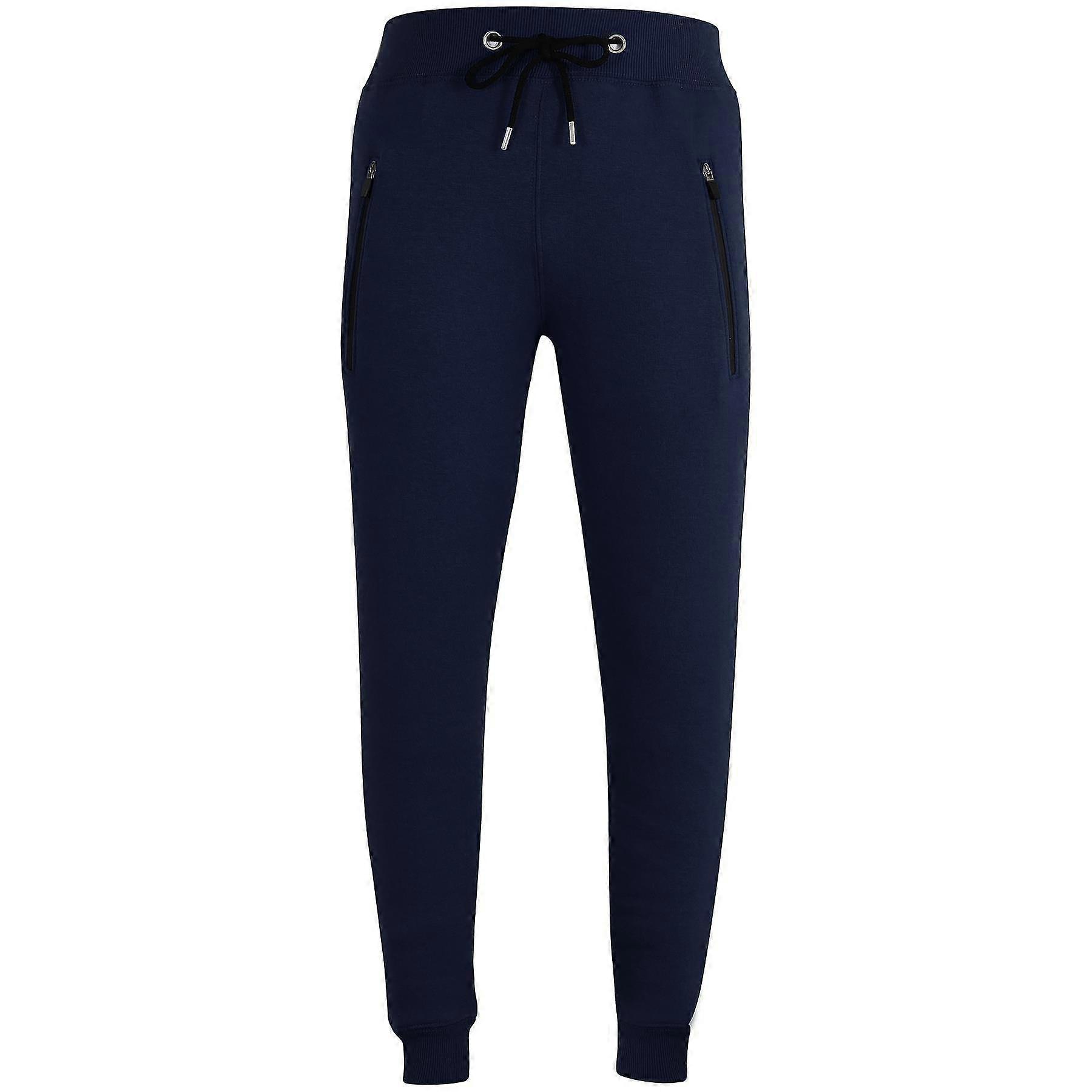 Mens Fleece Trousers Tracksuit Pants