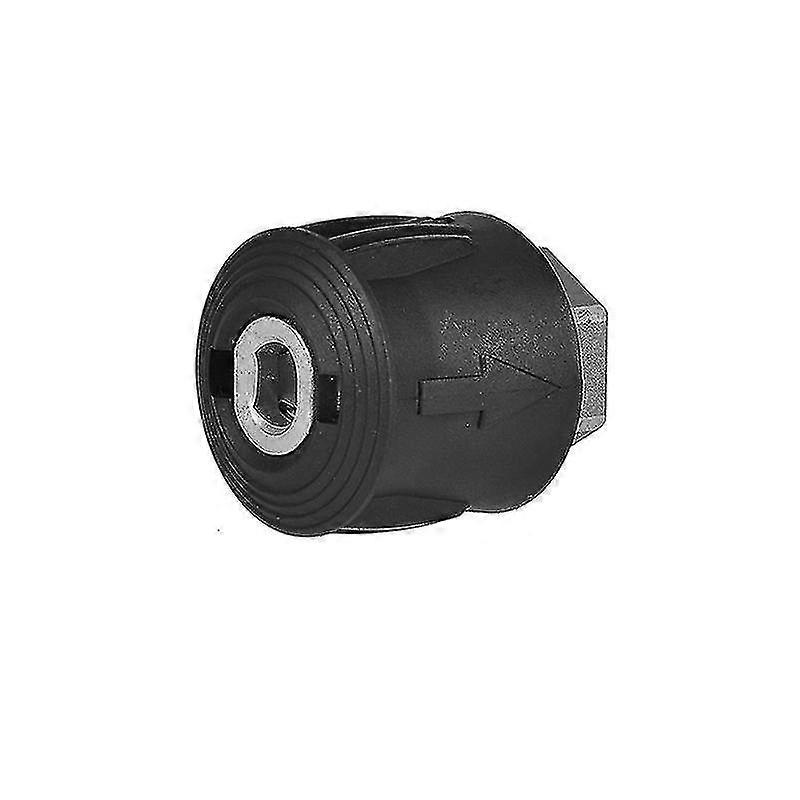 High Pressure Washer Quick-fitting Pipe Coupling Union Hose Adaptor Connector Adapter (1pc, Black)