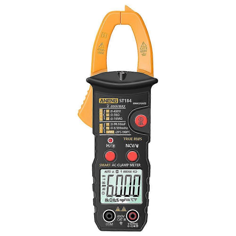 Aneng St184 Digital Multimeter Clamp Meter True 6000 Counts Professional Measuring Testers Ac/dc Vo