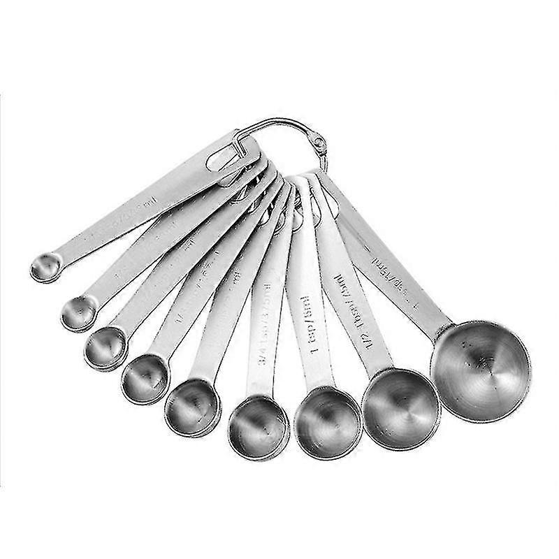 Measuring Spoon Round Measure Cup 1/16-1 Tbsp Baking Tablespoon Tool