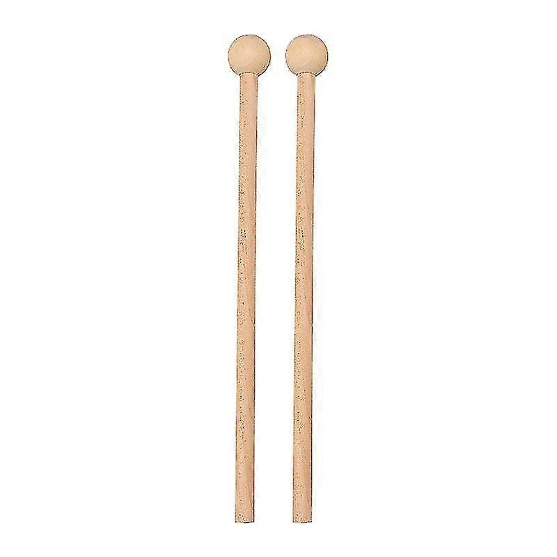 Percussion Drumsticks Drumsticks Hammers Percussion Drumsticks Hammers (2 Pieces, Beige)
