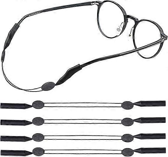 10pcs Adjustable Glasses Strap Eye glasses String Strap Anti-Slip Silicone Eyewear Strap Retainers Sports Cord Holder