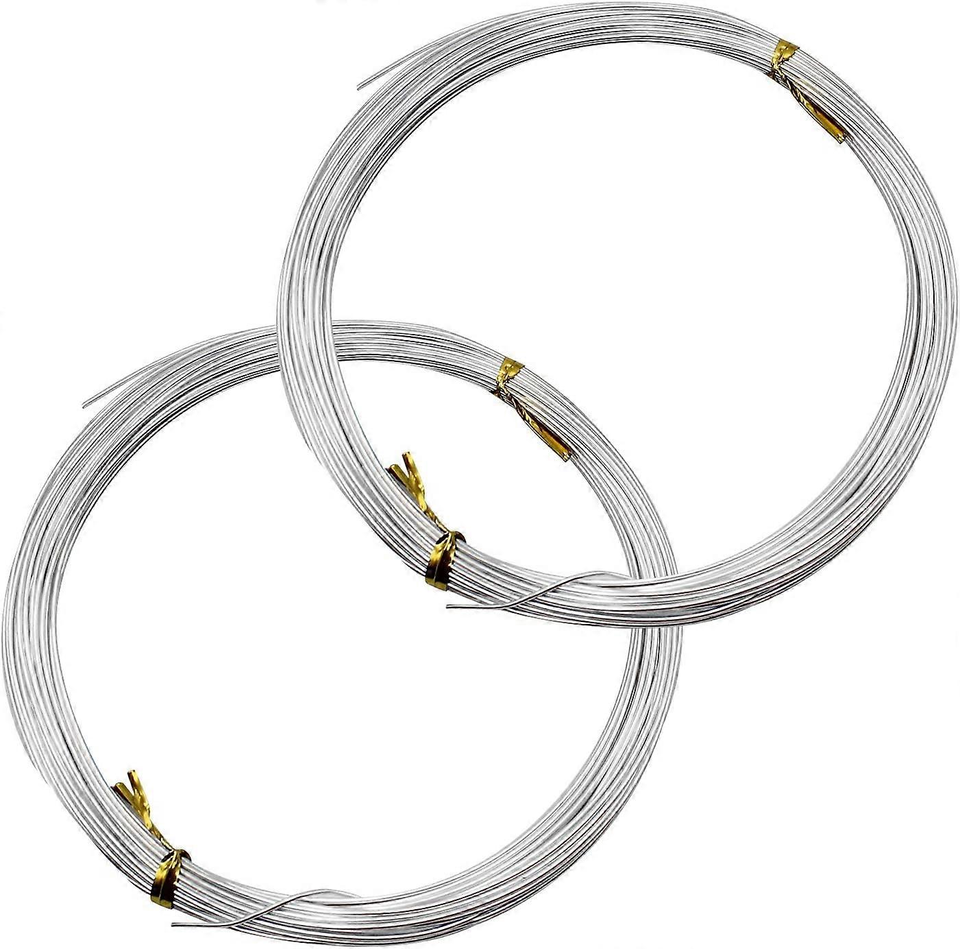 Filo D'acciaio Inossidabile 304 PATIKIL, 0,6 Mm (22 Gauge), 100 Metri, Morbido Per Gioielli Fai Da Te E Artigianato