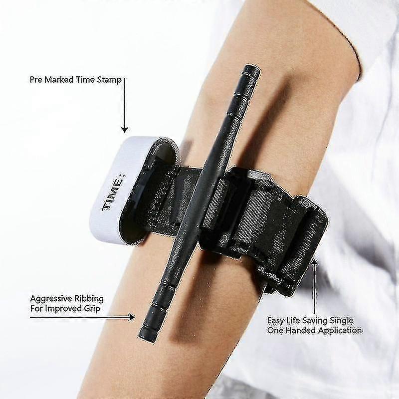 Tourniquet: One Handed Operation Military Application Tourniquet For Medical Military Nurse First Aid, Hiking And Emergency Kits, And Blood