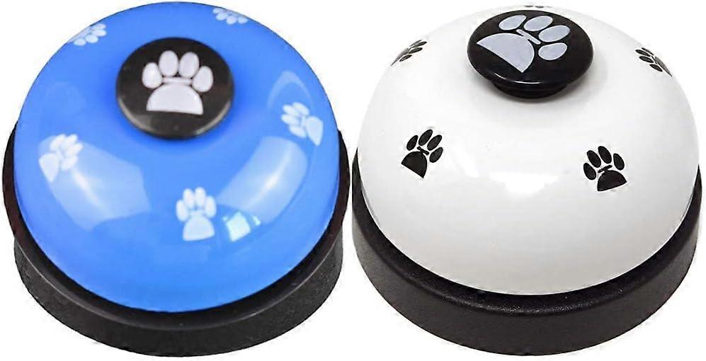 Pet Training Bells,2 Pack Metal Bell Dog Training Potty Training and Communication Device Dog Interactive Toys