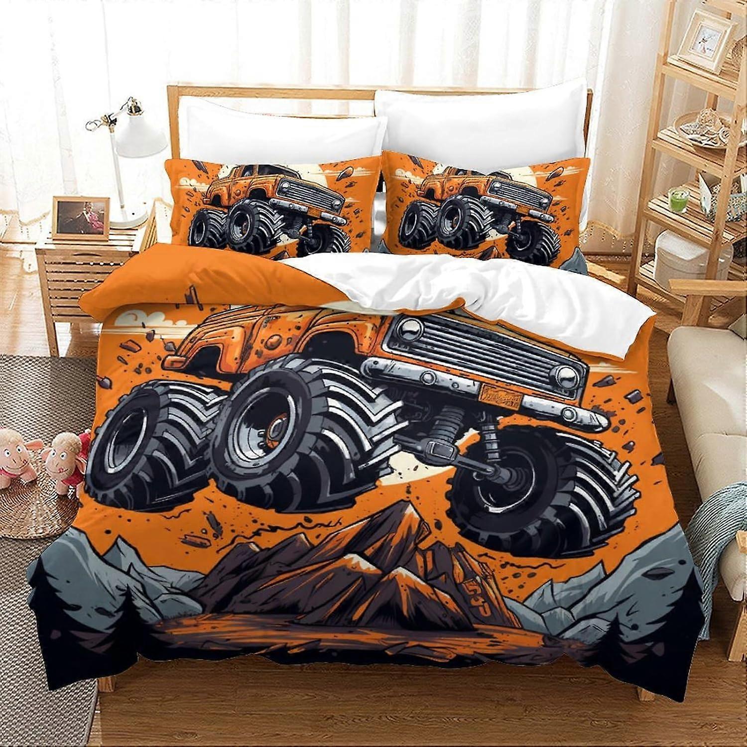 3D Bedding Set Mickey Mouse Comforter Cover for Boys Girls Kids Duvet Cover 3D digital printing Beds Set 3Pcs With Pillow Case (135*200 CM)