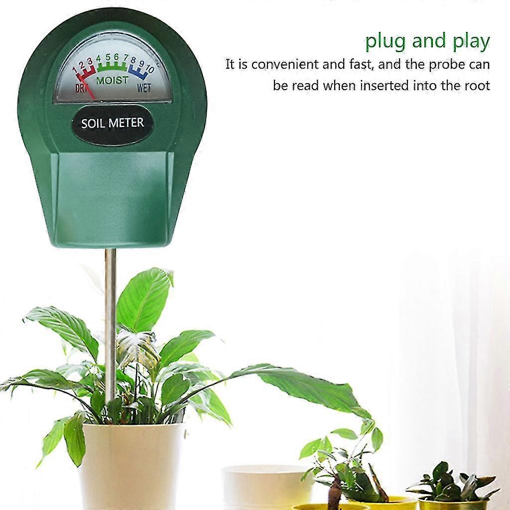 Accurate Soil Moisture Meter Portable Intelligent Hygrometer Sensor Tester Multi Gear Display Plant Watering Analyzer
