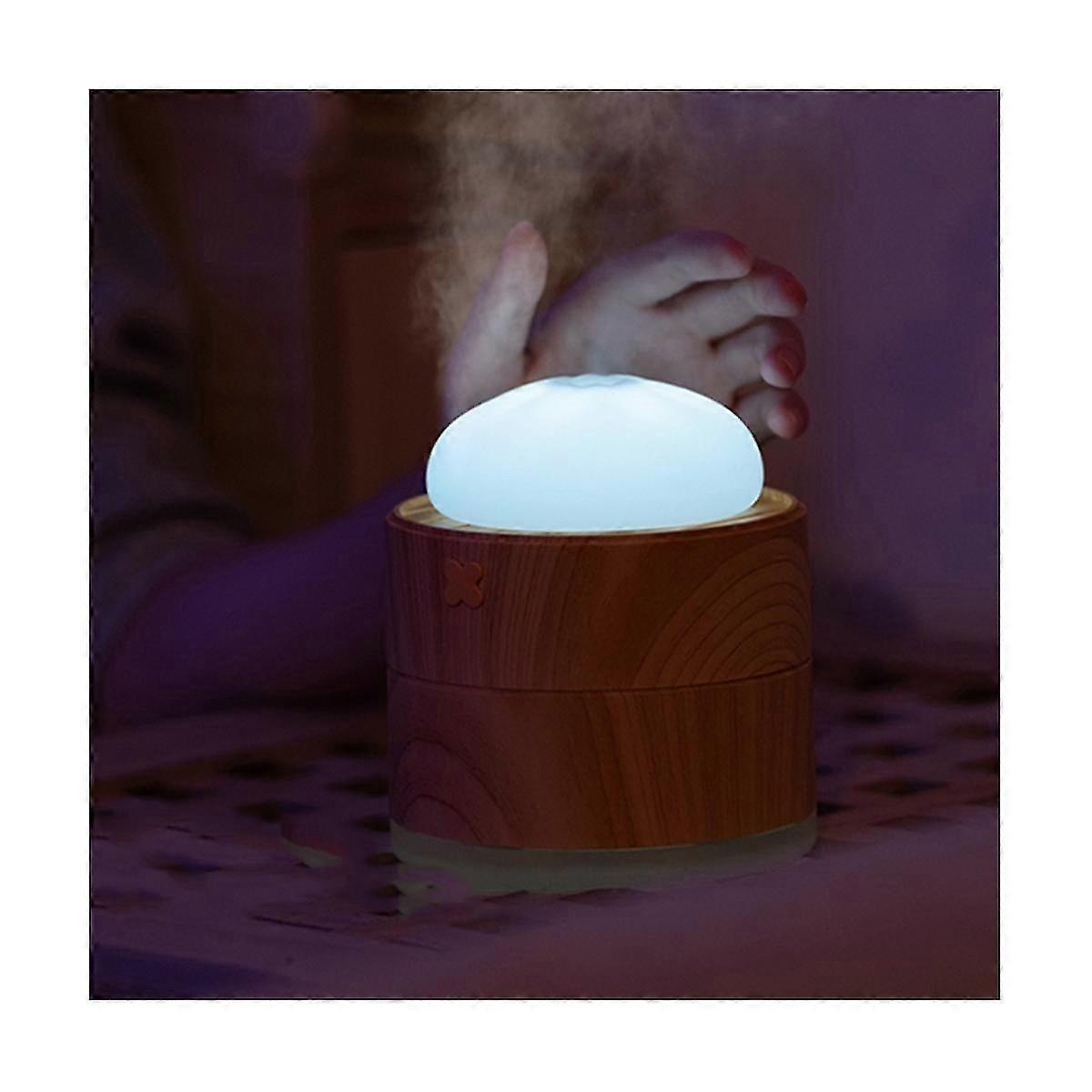 400ml Air Humidifier Mini Household Small Steamer Bun Humidifier Usb Humidifier Led Night Lamp Whit