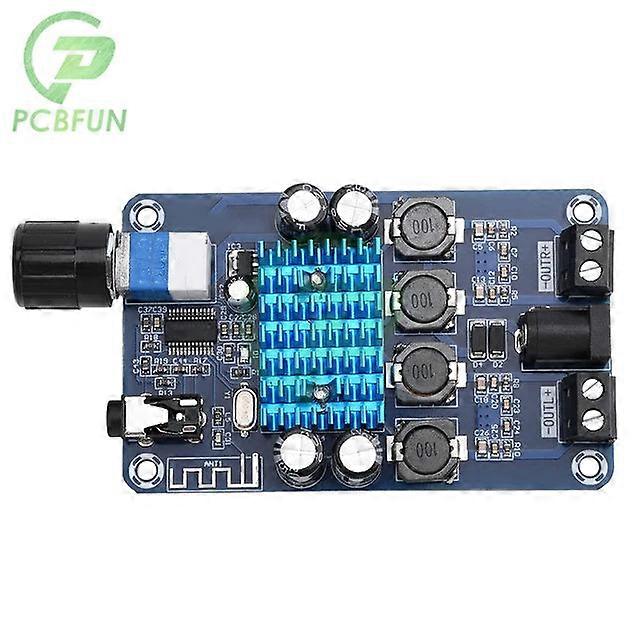 Bluetooth 5.0 Dc12-24v Xh-a318 Bt Digital Board Output 50w * 2 High Power Amplifier Tpa3116d2