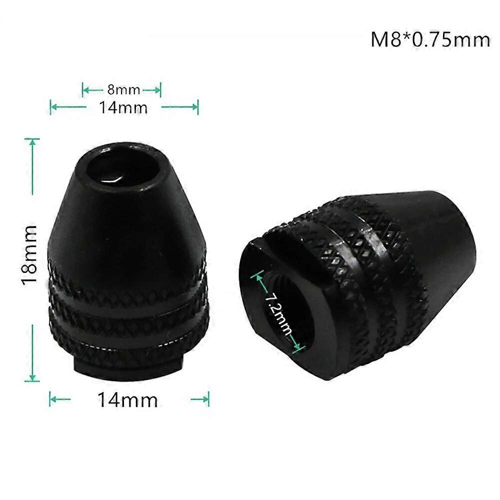 1PC Multi Chuck Keyless 4 Types voor Dremel Roterend Gereedschap Keyless Boorbit Chucks Adapter Converter Universele Mini Chuck 0.5-3.2MM