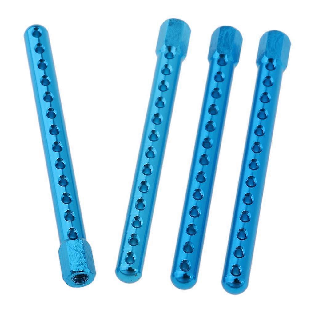 4Pcs Aluminum 122037 Body Post Mounts Upgrade Part for 1/10 HSP RC Model Car