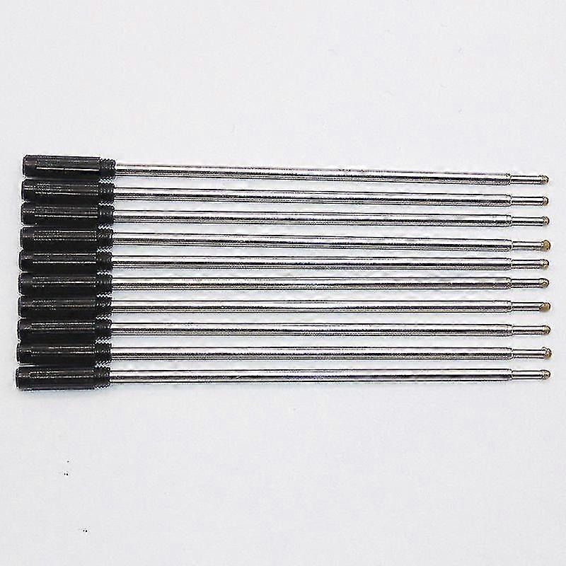 10 X Cross Type Ballpoint Pen Refills Ink Medium & Black