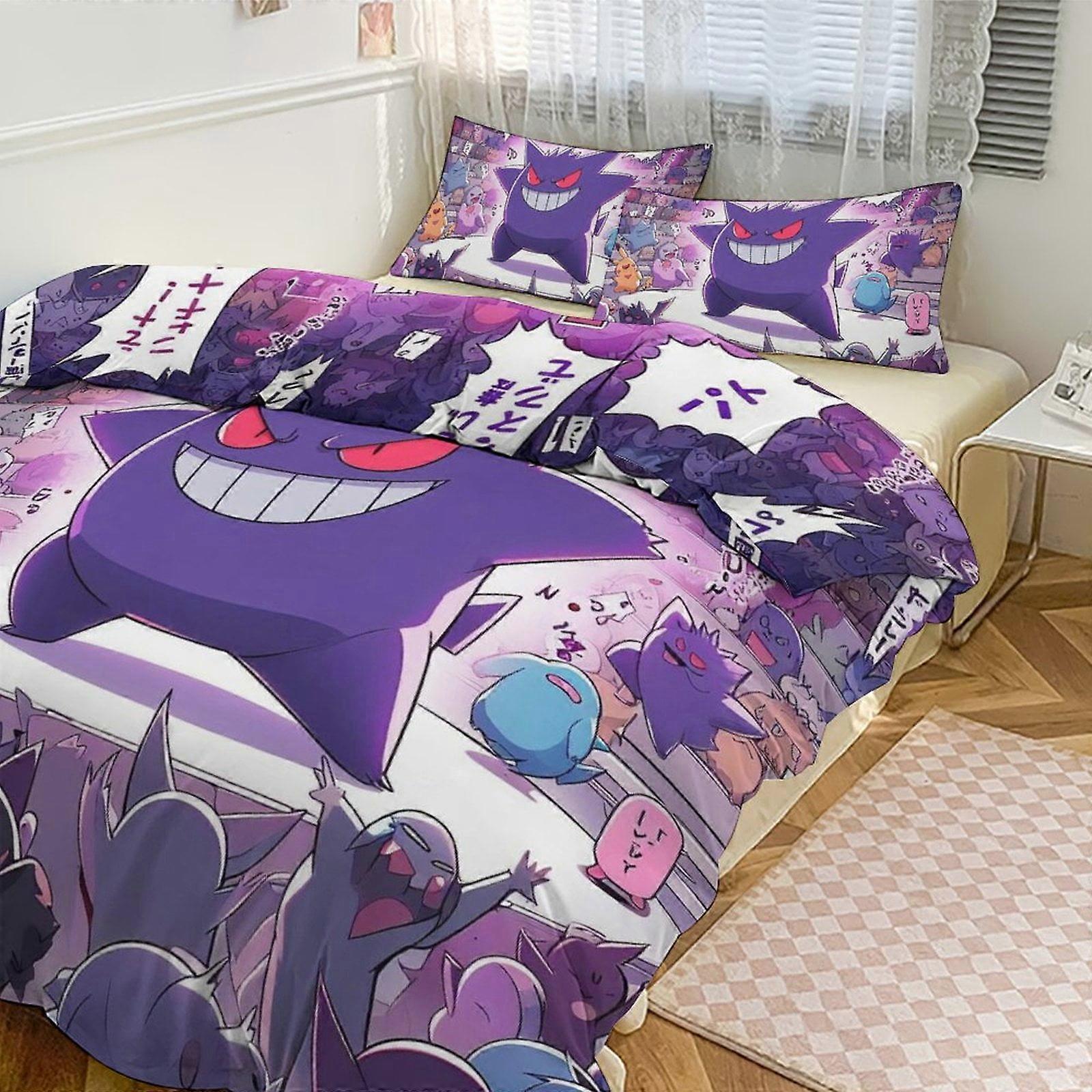 Yt587 Ge_ngar Print Bedding Set Pattern Duvet Cove Set 3 Pieces 1 Quilt Cover And 2 Pillowcases for Women Men Teens Multiple sizes to choose from CX58