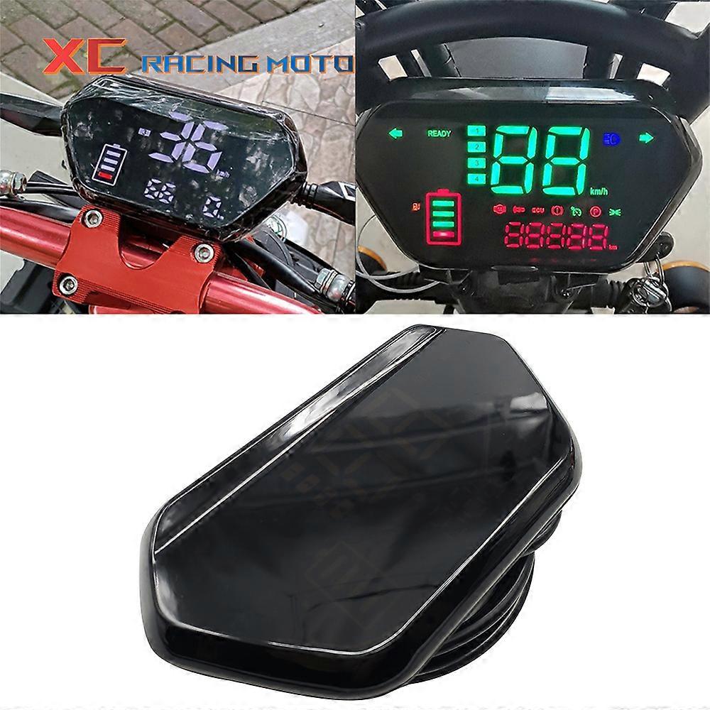 New style EVfitting simple electric LCD display with speedometer and battery status indicator speedometer functions~29630