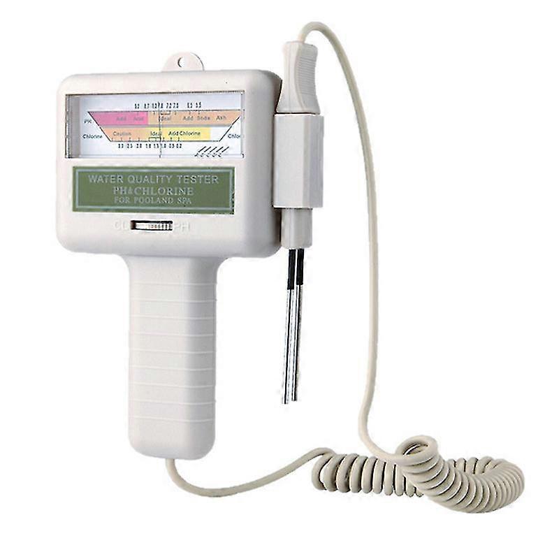 2-in-1-Wasserqualitätstester - Messung des pH-Werts und des Chlorgehalts