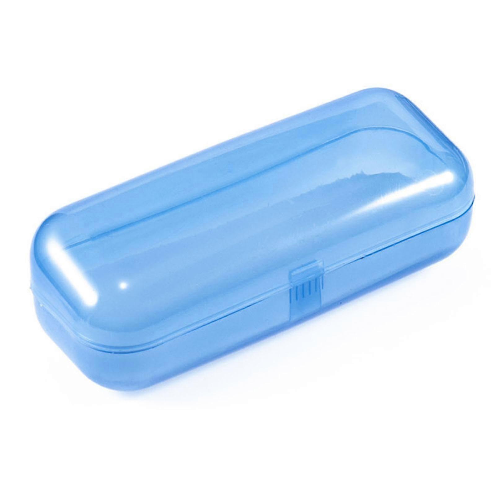 Hard Eyeglass Case Compression Resistant Rectangular Clear Plastic Sunglass Box