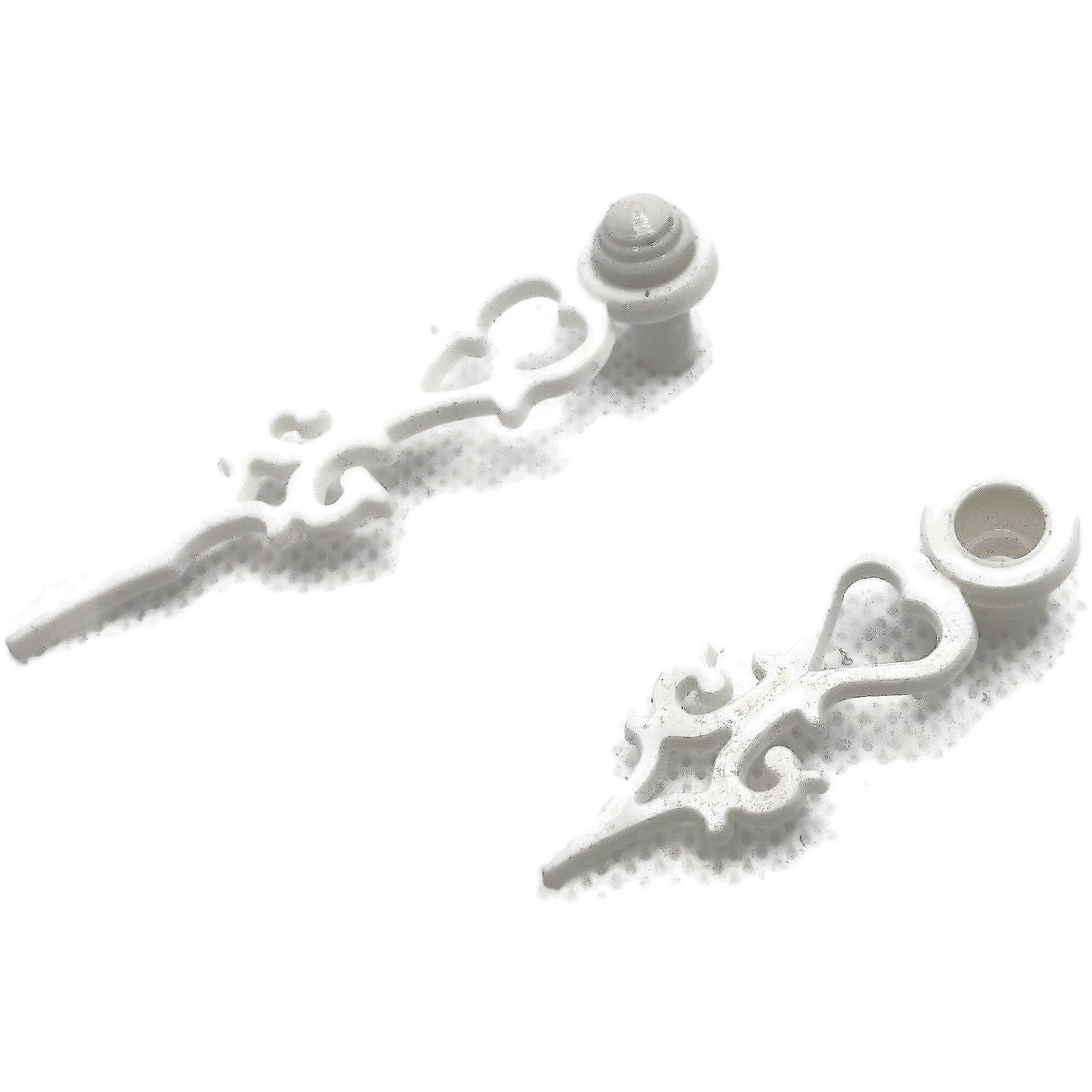 Kvartsrörelse Vit plastgökurhänder