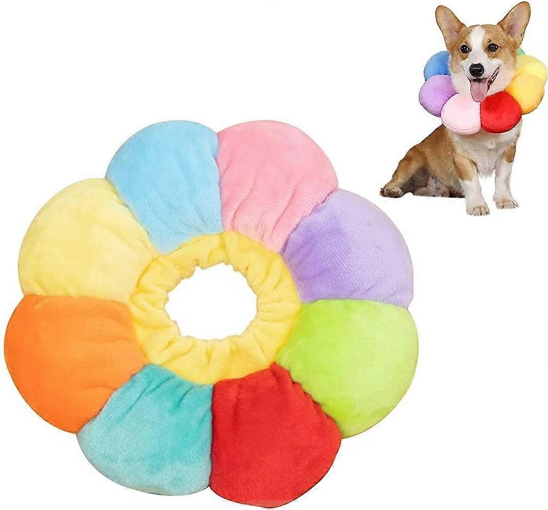 AOOPOO 1PC Cat Elizabethan Collar Soft Pet Headgear Cat Cone Collar Soft Soft Pet Recovery Cone with Adjustable Soft Edge Pet Headgear for Anti-Bite L