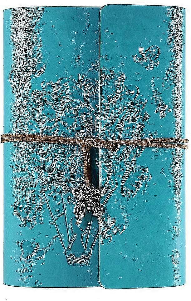 Leather Travel Diary With Line Paper