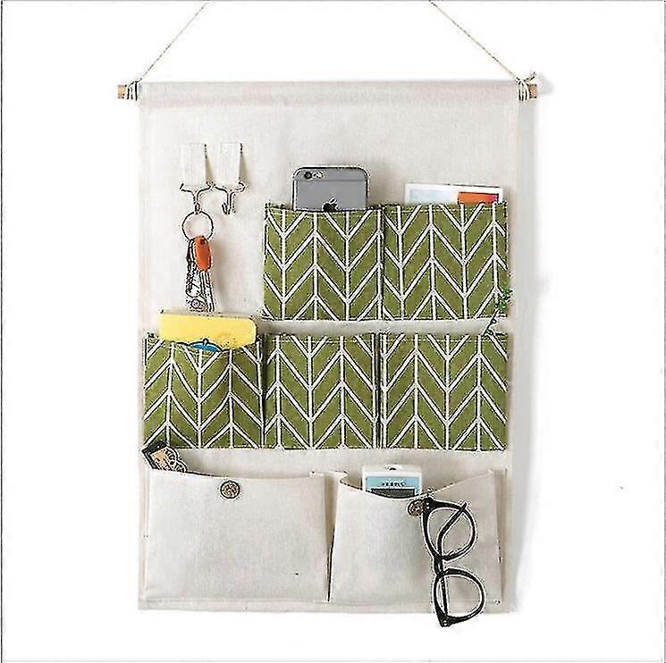 Sac suspendu mural en coton et en lin